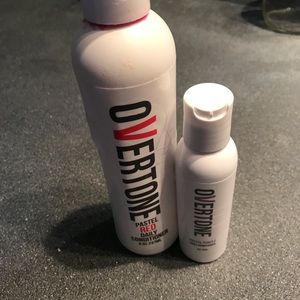 Overtone pastel red and purple